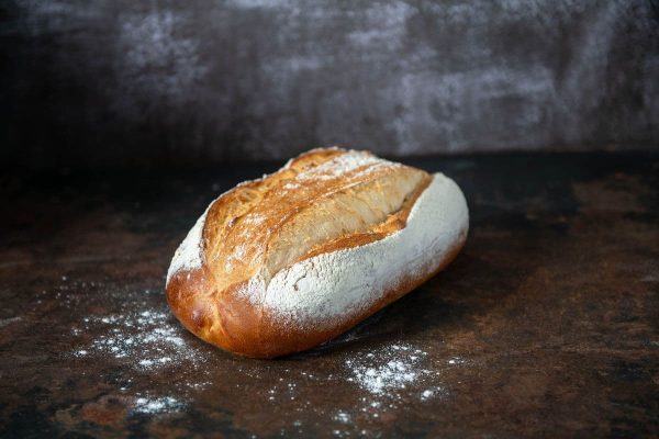 White Vienna (High Fibre) bread baked